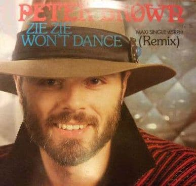Peter Brown – Zie Zie Won't Dance (Remix) (Vinilo usado VG+)