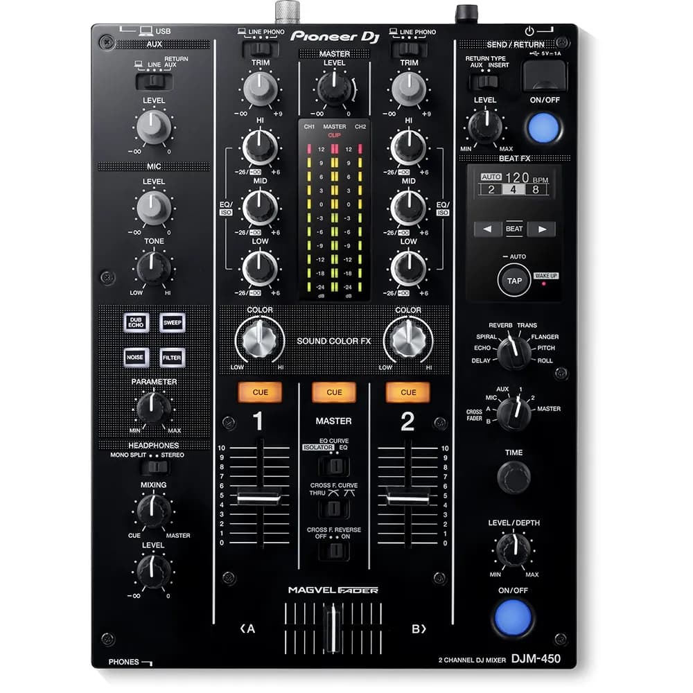 Pioneer DJ DJM-450 Mixer DJ 2 Canales