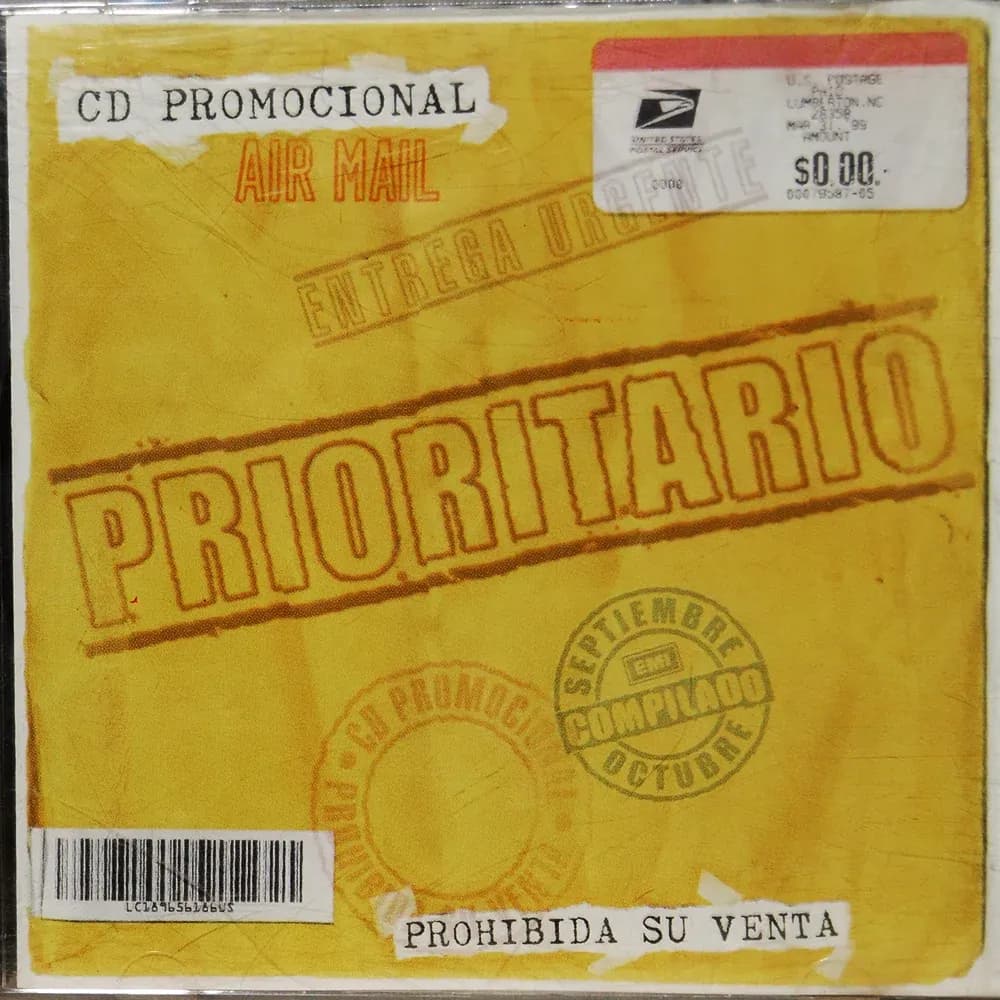 Prioritario – CD Promocional EMI 2000 (CD Compilado usado VG+)