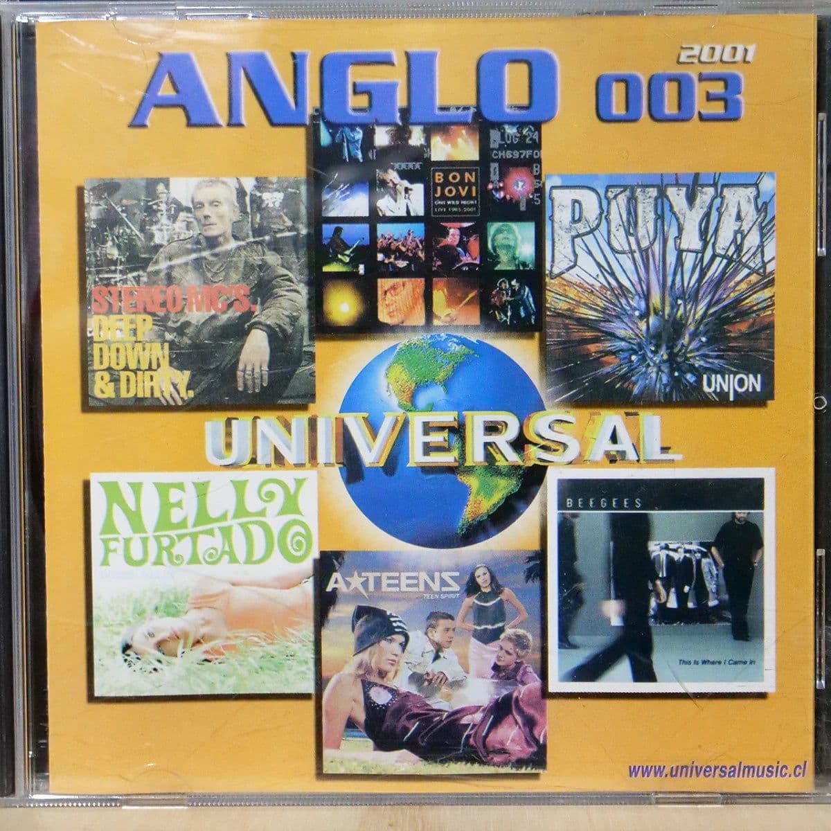 Promocional Anglo 003 - 2001 (CD Compilado usado) VG+