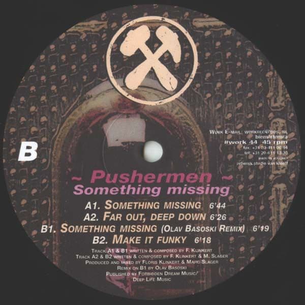 Pushermen – Something Missing (Vinilo usado VG+)