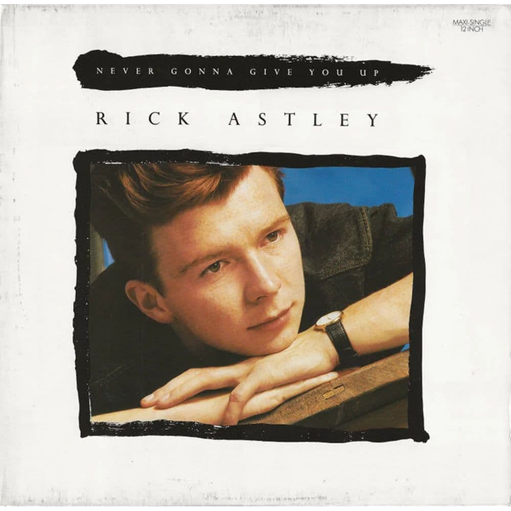 Rick Astley - Never Gonna Give You Up (12", Maxi) (Vinilo usado VG+)