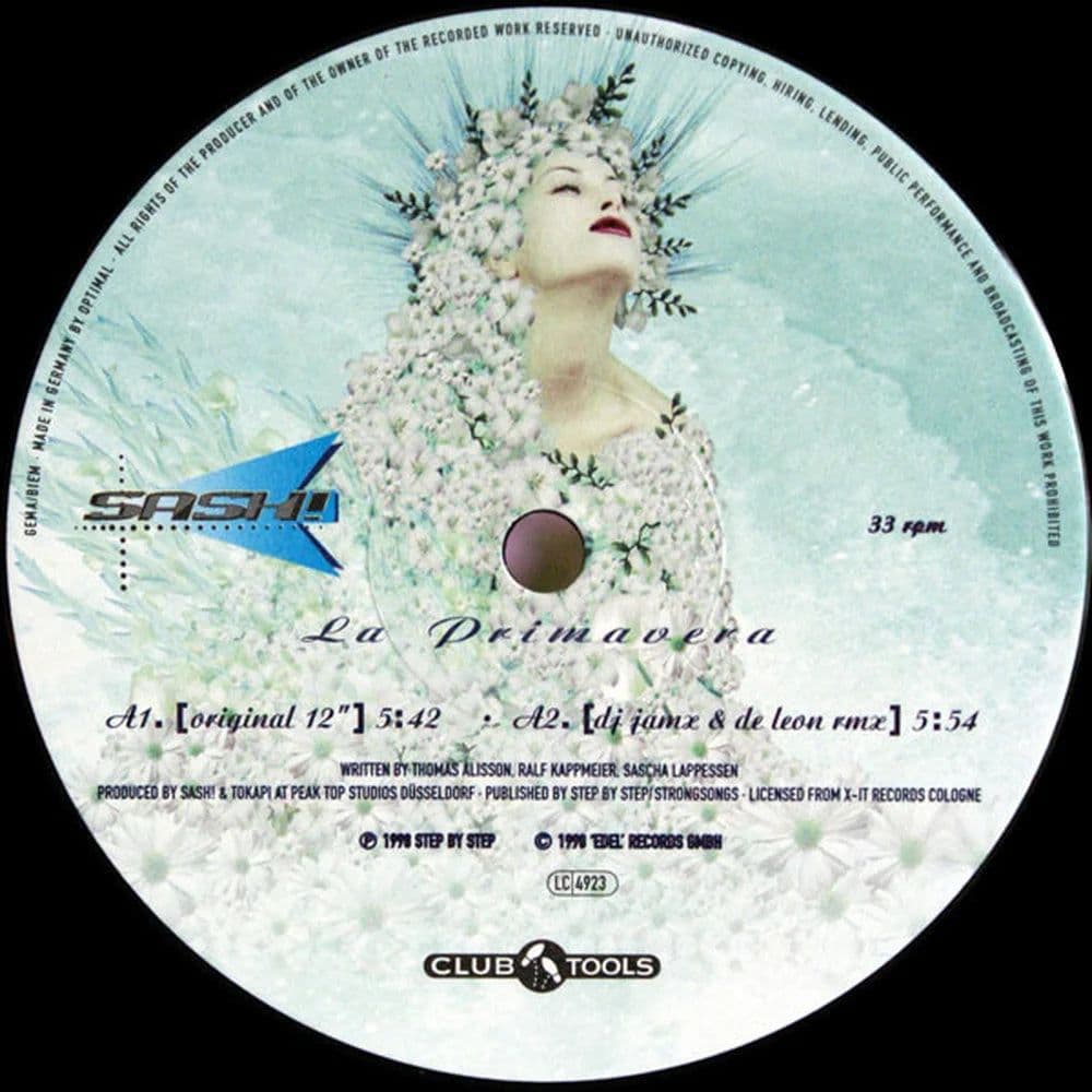 Sash! - La Primavera (12") (Vinilo usado VG+)