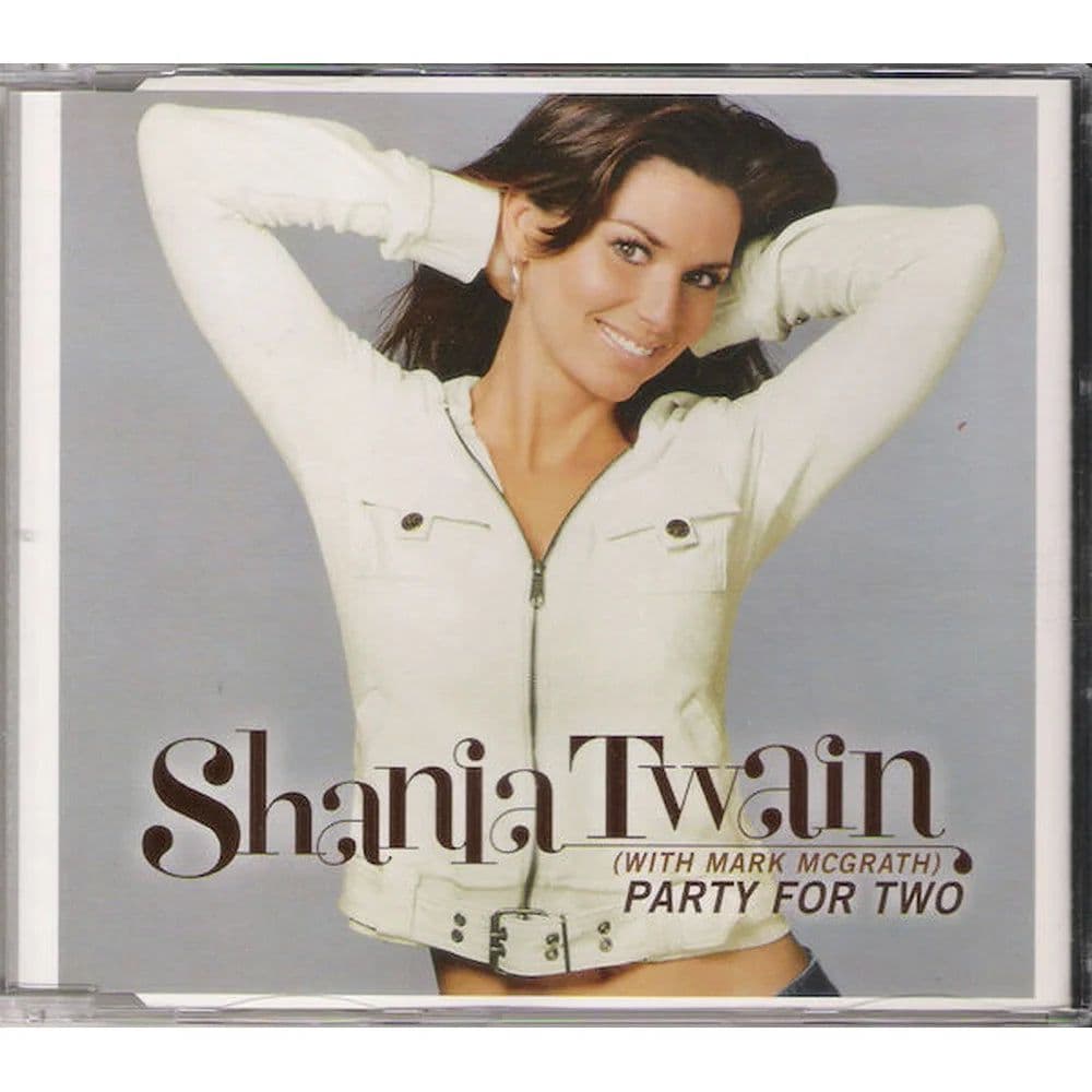Shania Twain With Mark McGrath – Party For Two (CD Single usado VG+)
