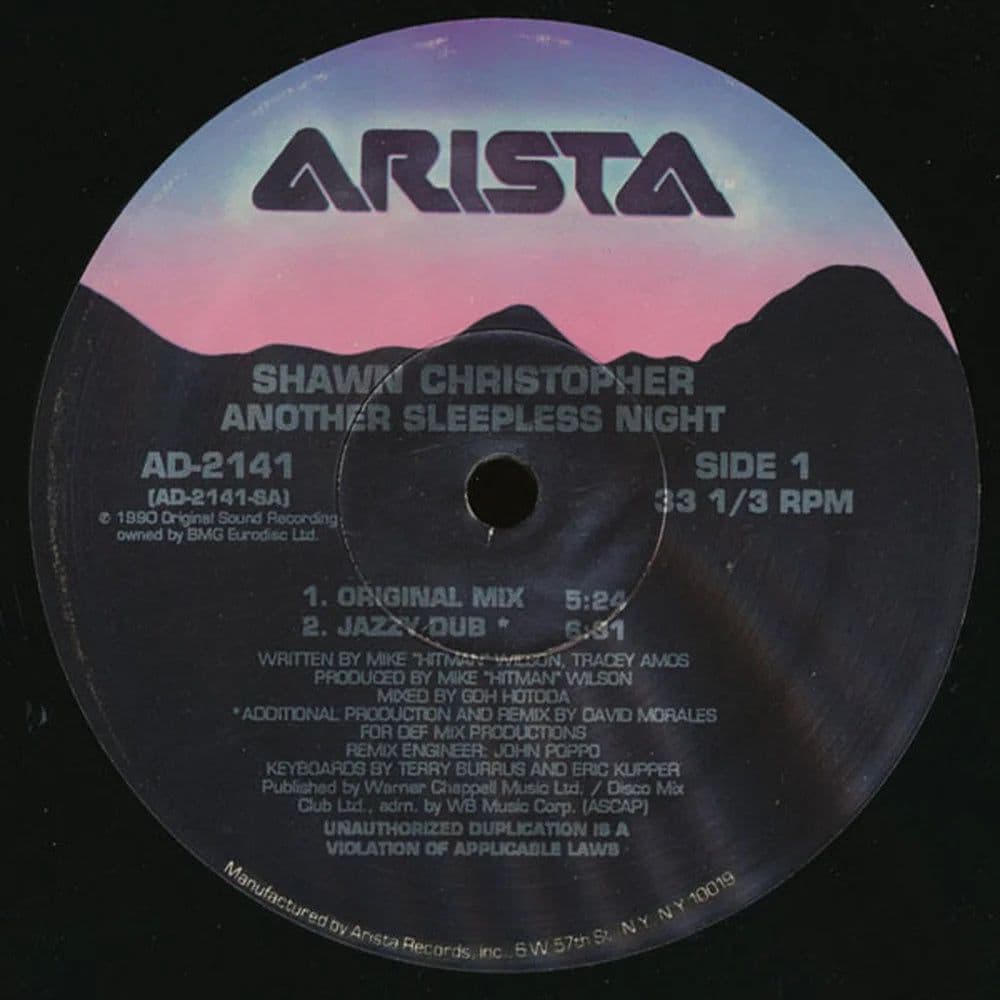 Shawn Christopher – Another Sleepless Night (Vinilo usado VG+)
