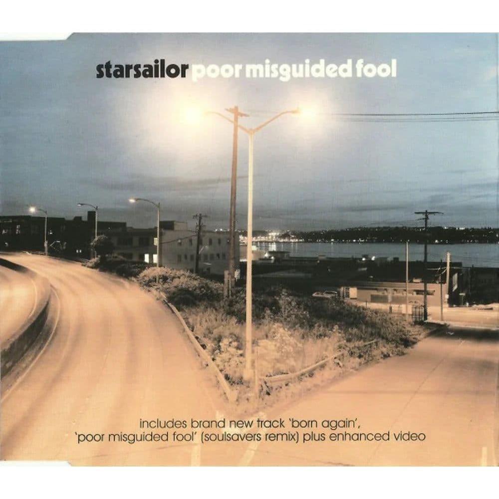 Starsailor – Poor Misguided Fool (CD Single usado VG+)