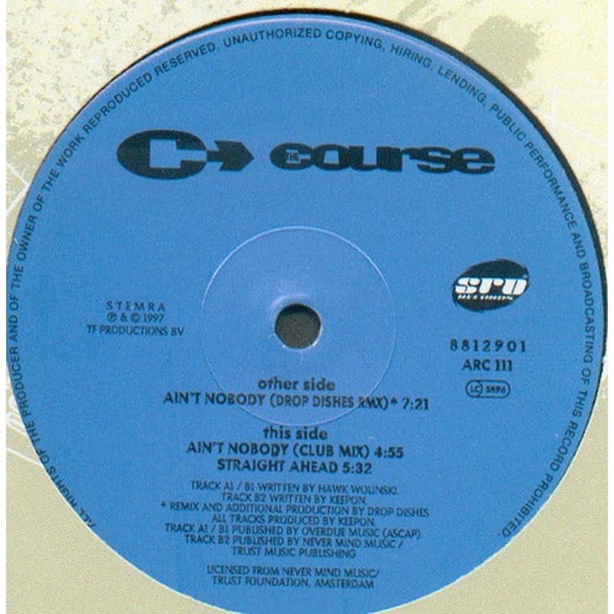 The Course – Ain't Nobody (Vinilo usado) (VG+)
