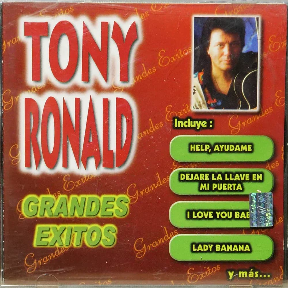Tony Ronald – Grandes Éxitos (CD Usado VG+)