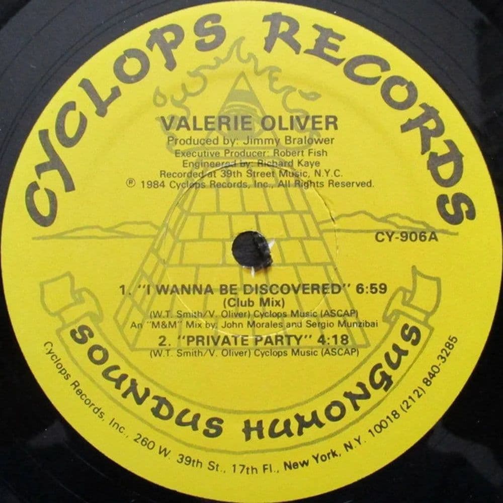 Valerie Oliver – I Wanna Be Discovered (Vinilo usado VG+)