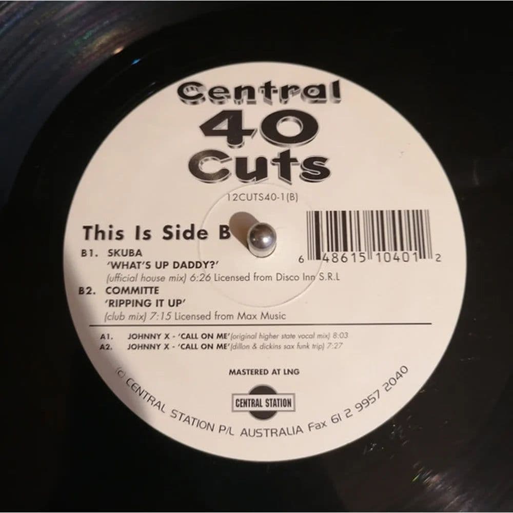Various – Central Cuts 40 (Vinilo usado VG+)