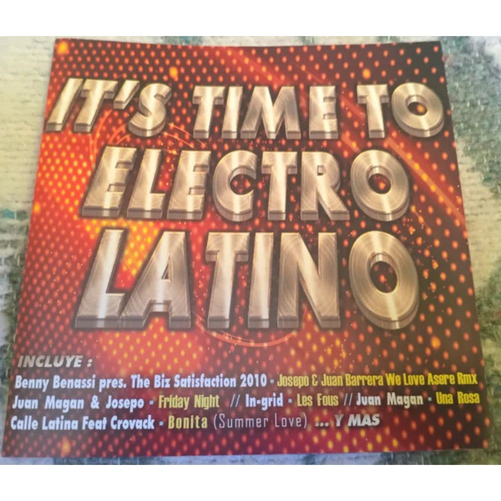 Various – It's Time To Electro Latino (CD usado VG+)